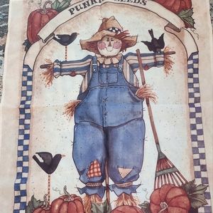 Fall Scarecrow Flag